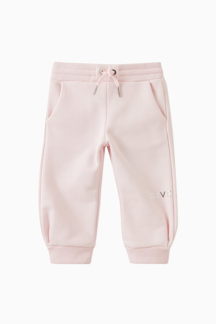 

Logo Sweatpants in Cotton-blend, Pink