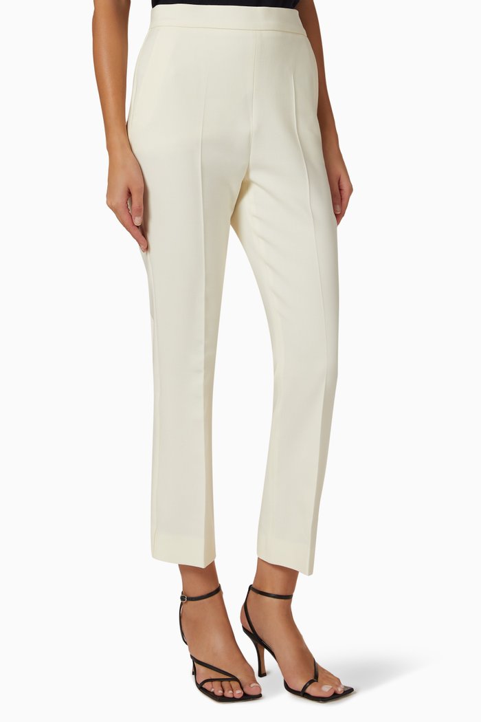 

Nepeta Pleated Pants in Wool-blend, Neutral