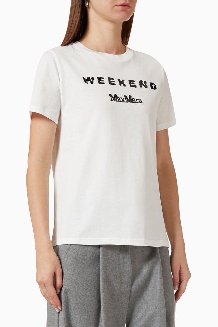 

Talento T-shirt in Cotton Jersey, White