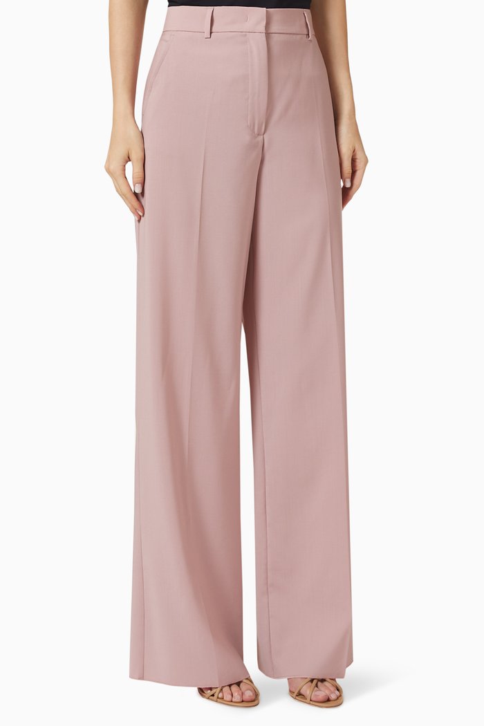 

Visivo Pants in Stretch-wool, Pink