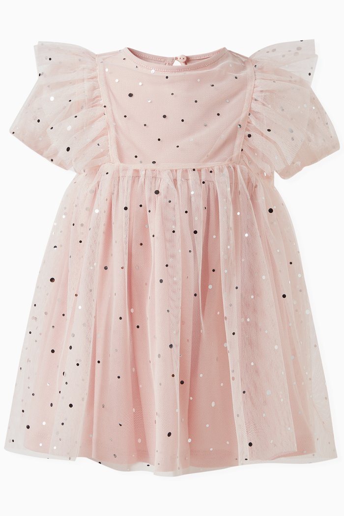 

Sparkly Dress in Tulle, Pink