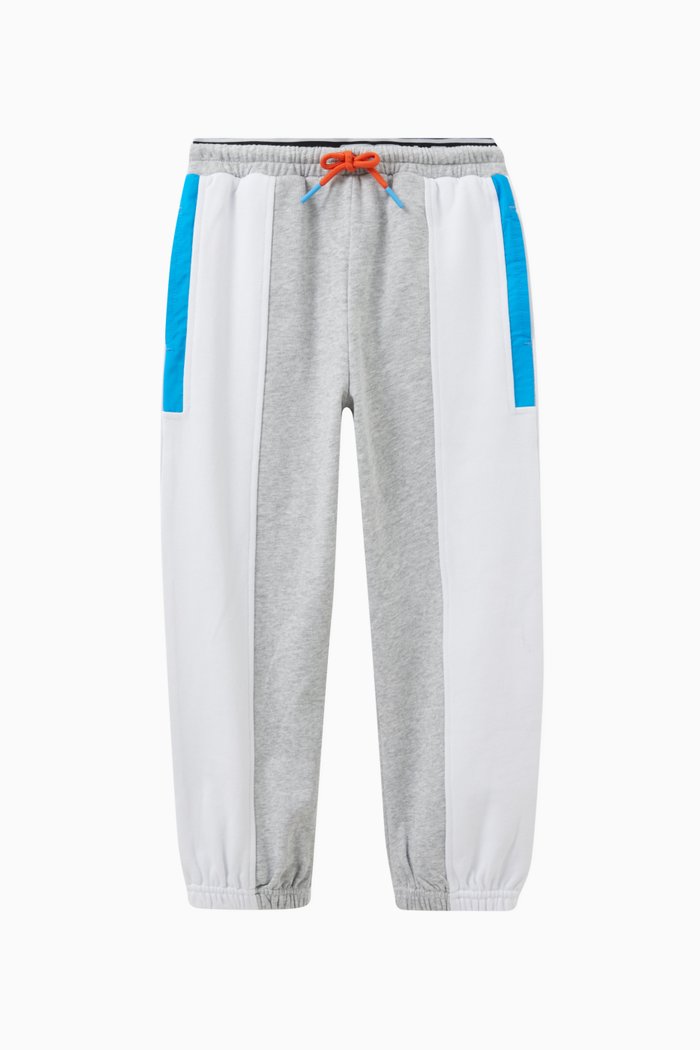 

Colour-block Sweatpants in Cotton, Multicolour