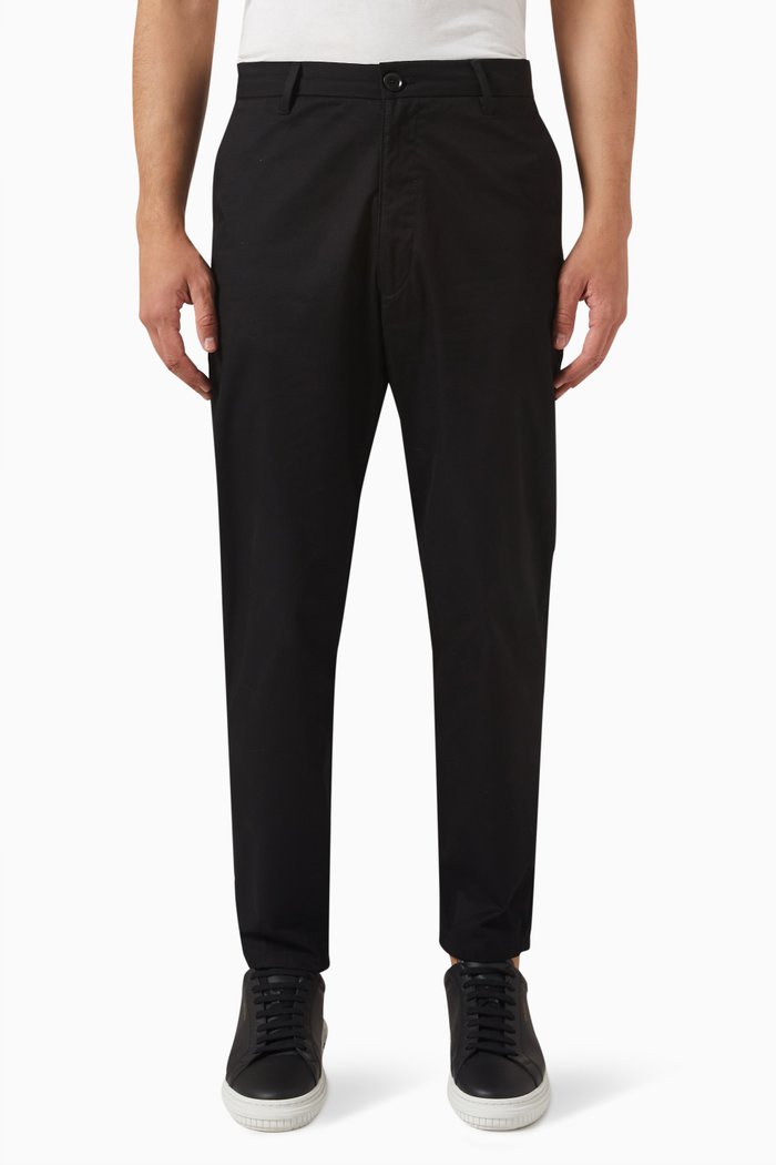 

Formal Pants in Cotton, Black
