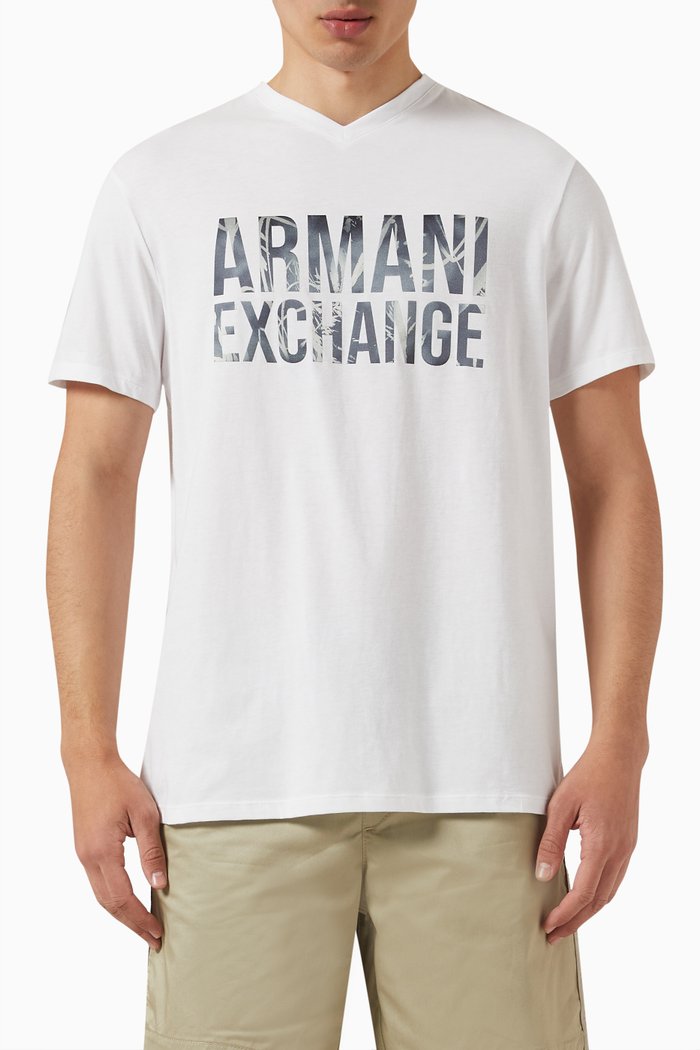 

Logo T-shirt in Cotton Jersey, White