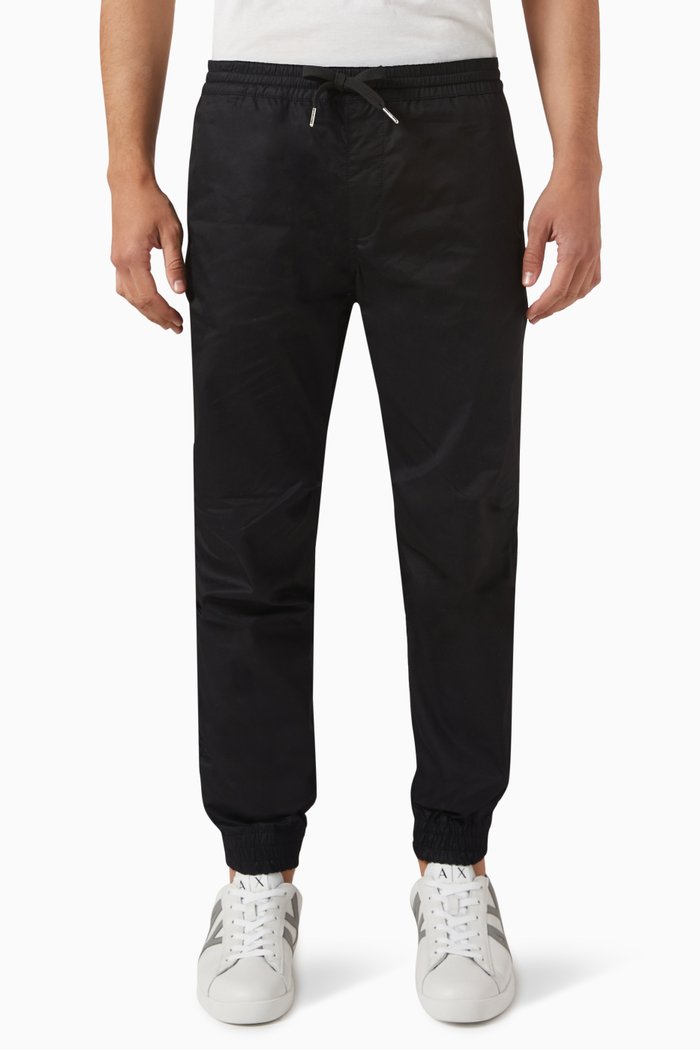 

Logo Sweatpants in Cotton, Black