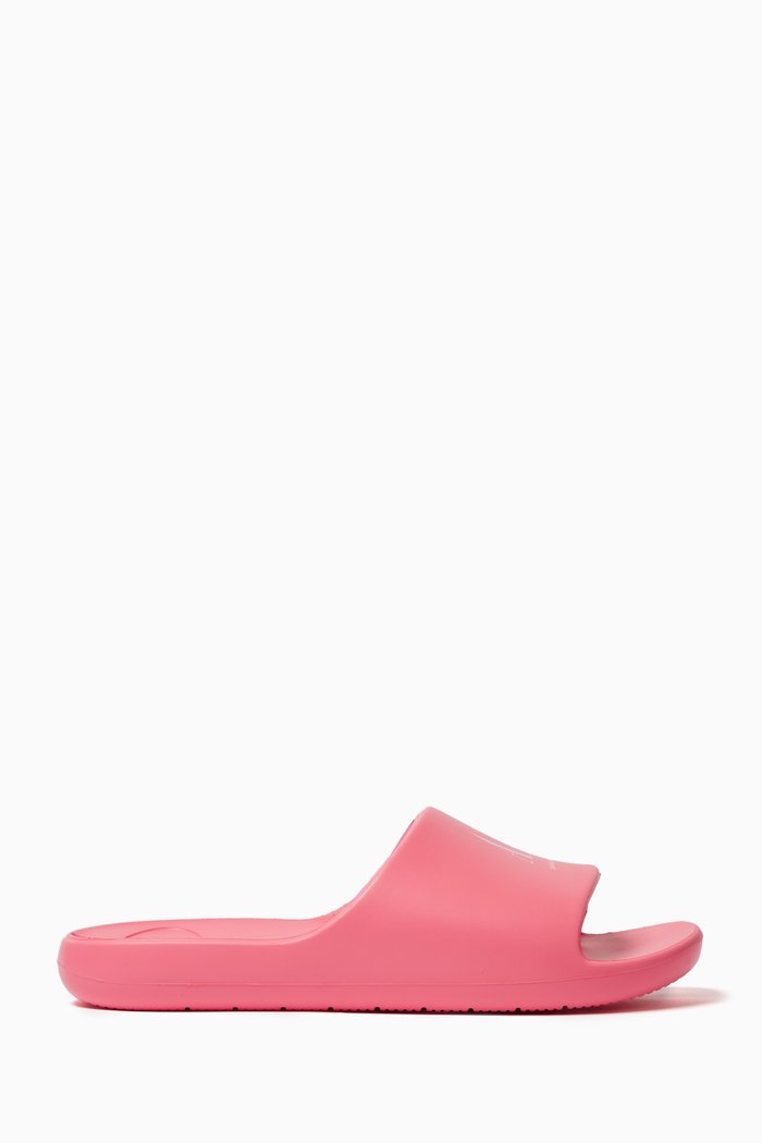 

AX Icon Bubble Slides in Rubber, Pink