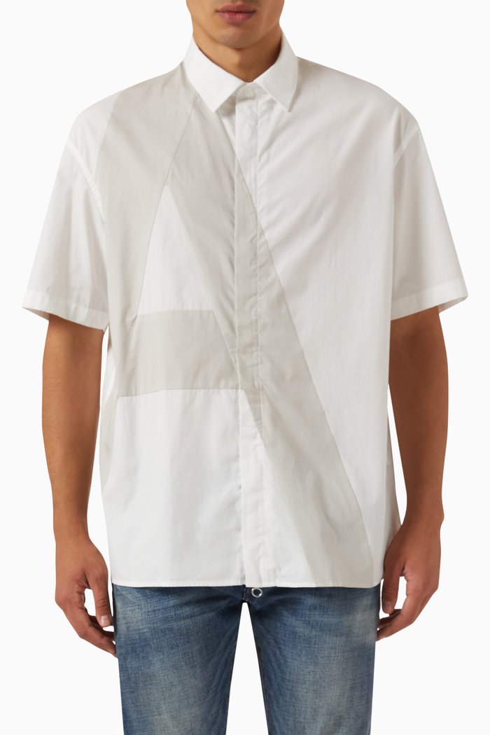 

Maxi Logo Shirt in Poplin, White
