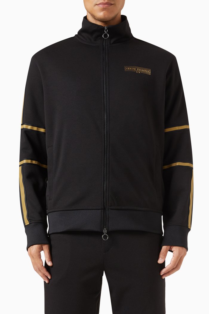 

Foil Logo Sweatshirt in Polyester, Black