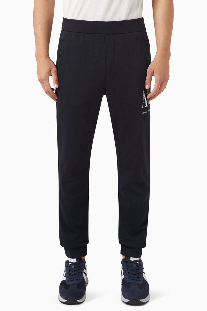 

Logo Sweatpants in Cotton, Blue