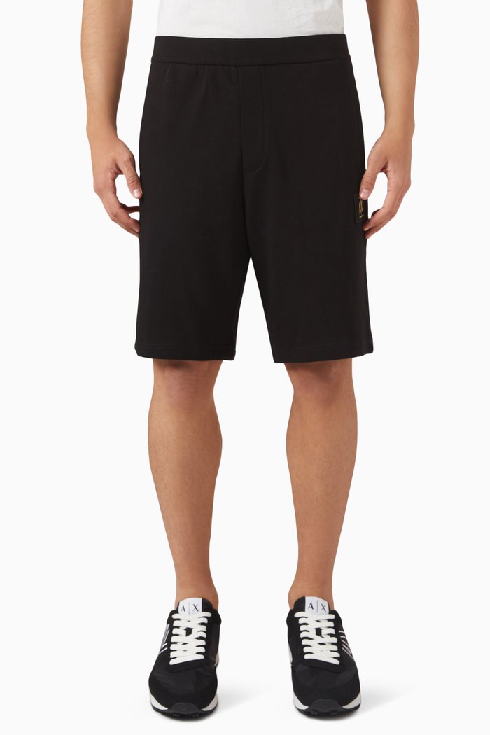 

Sweatshorts in Cotton, Black