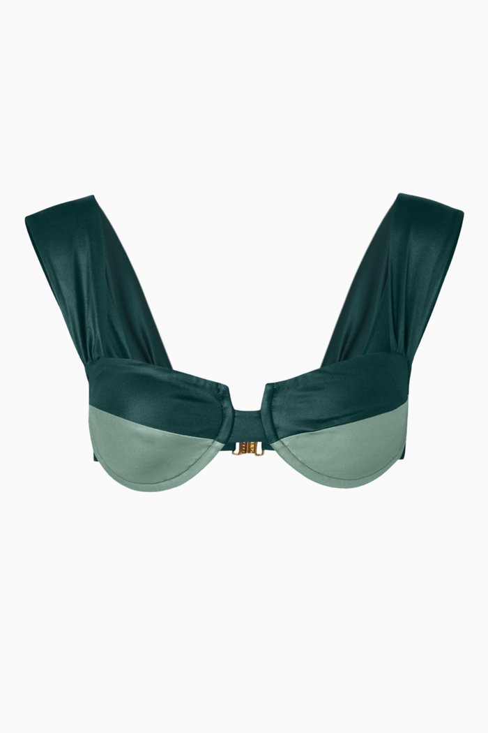 

Sabina Bikini Top, Green