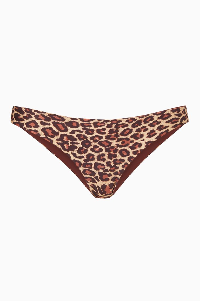 

Guava Reversible Bikini Bottoms, Brown