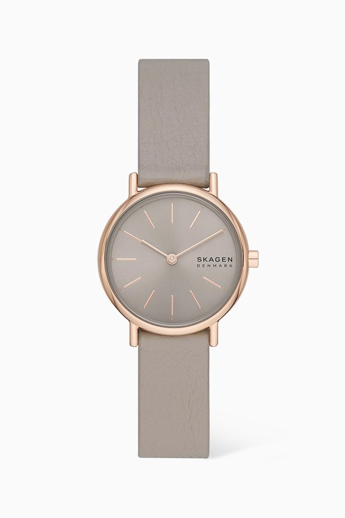 

Signatur Lille Two-hand Eco Leather Watch, 30mm, Rose gold