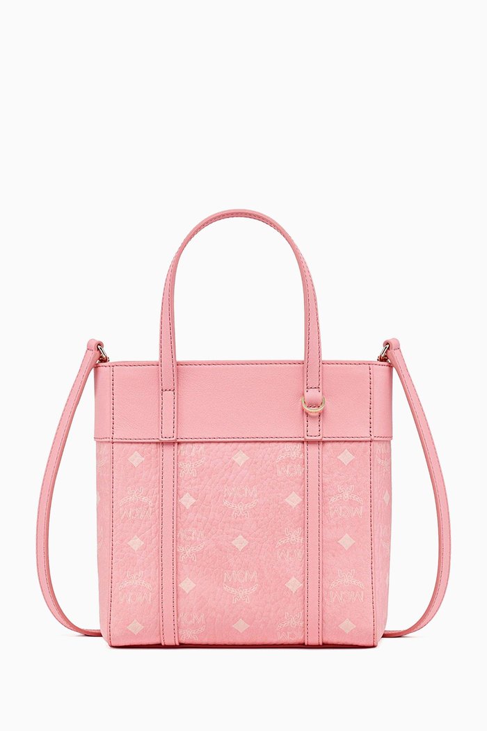 

Mini Aren Shopper in Visetos Canvas, Pink