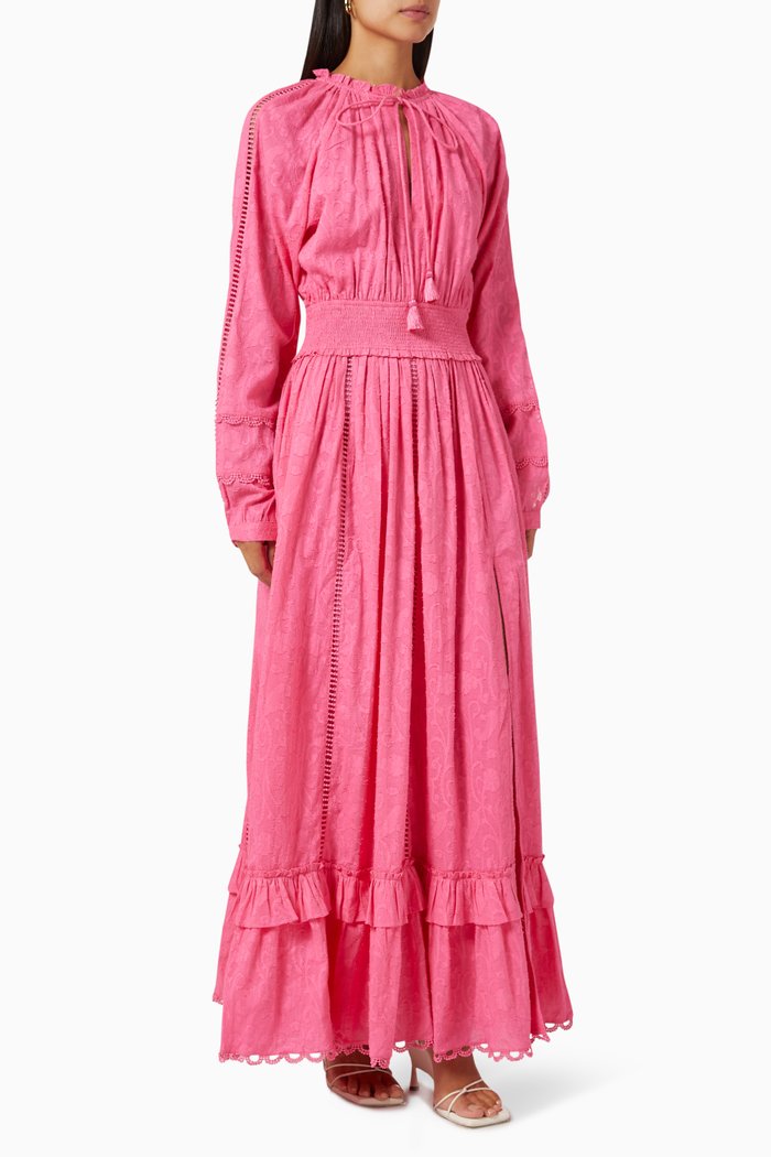 

Mavi Maxi Dress in Cotton, Pink