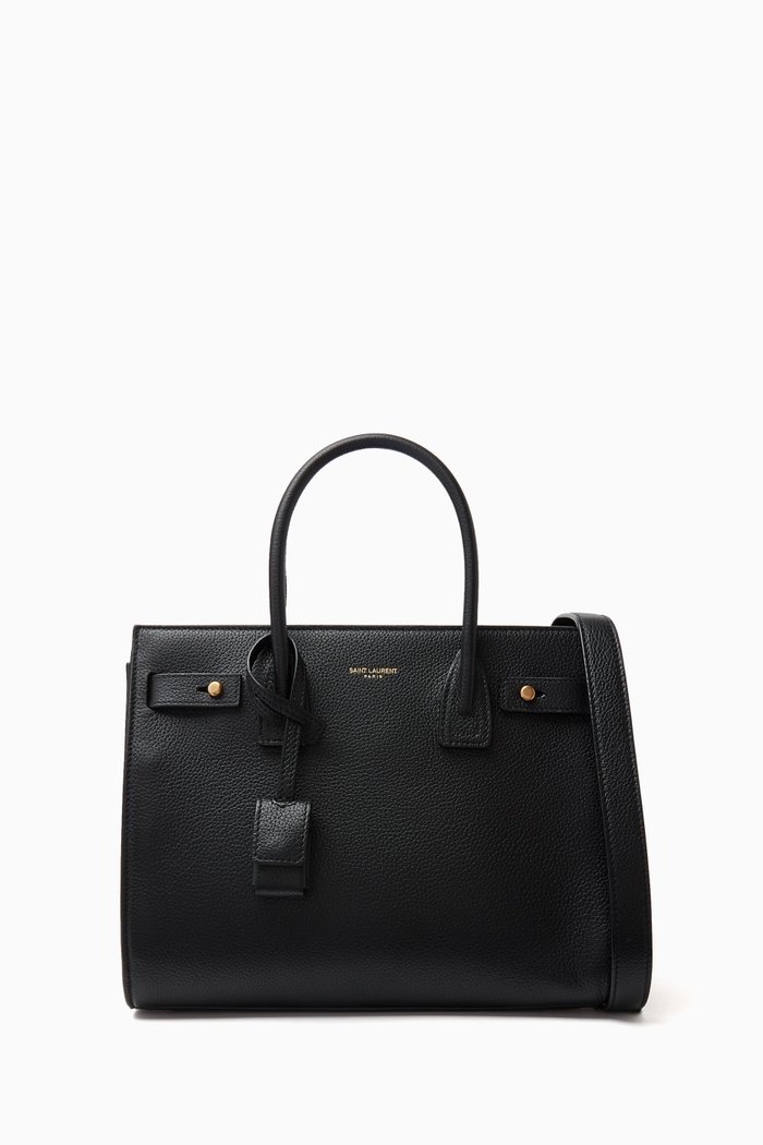 

Sac de Jour Supple Baby Bag in Grained Leather, Black