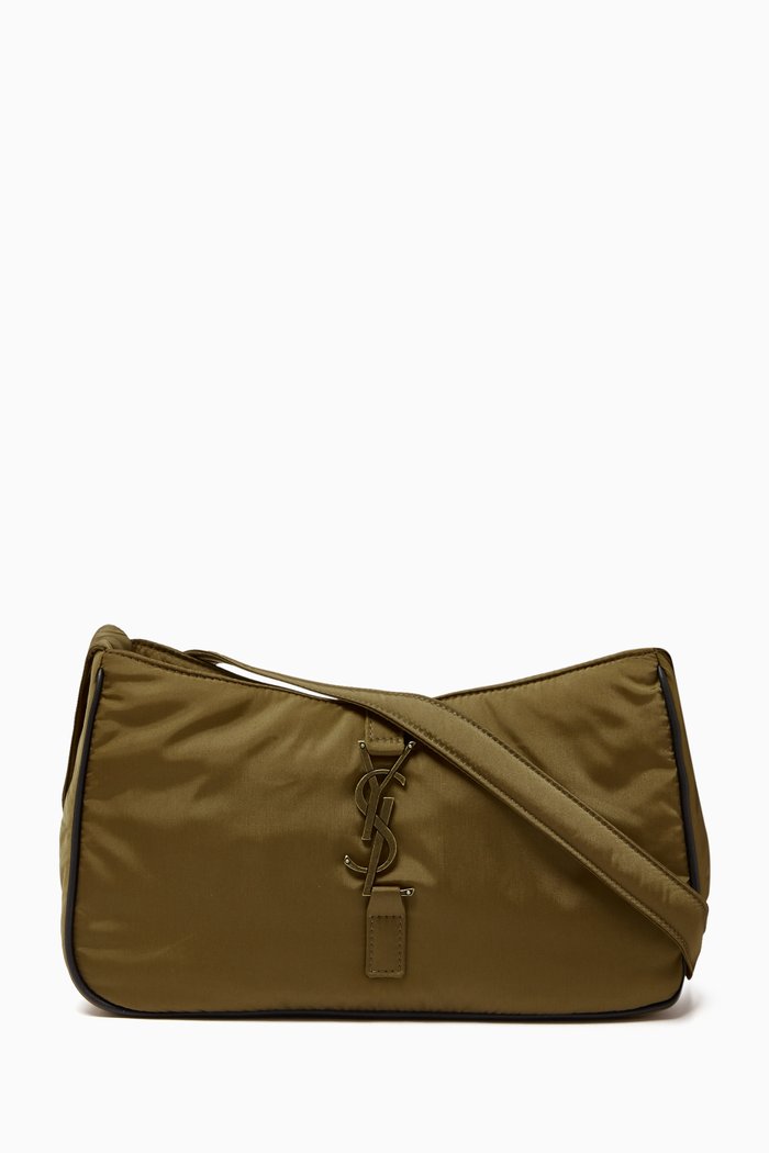 

Le 5 A 7 Crossbody Bag in Econyl®, Brown