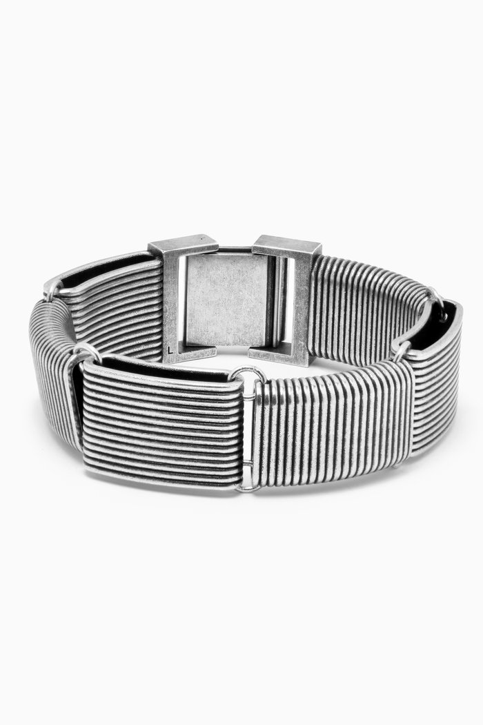 

Art Deco Bracelet in Metal, Silver