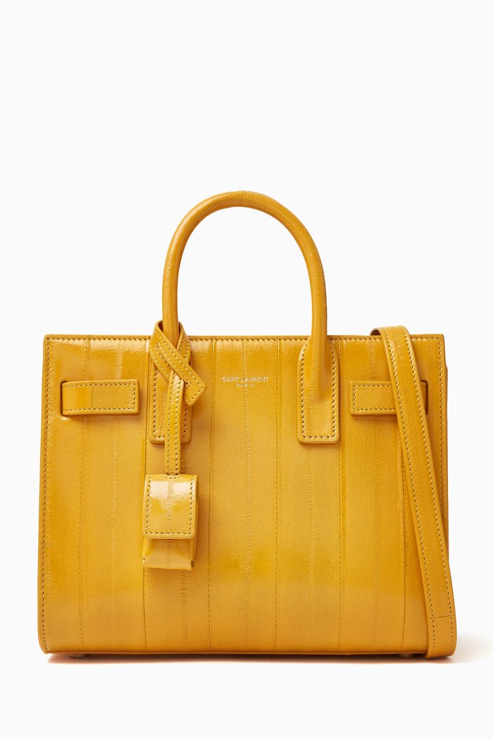 

Sac de Jour Nano Bag in Eel, Yellow