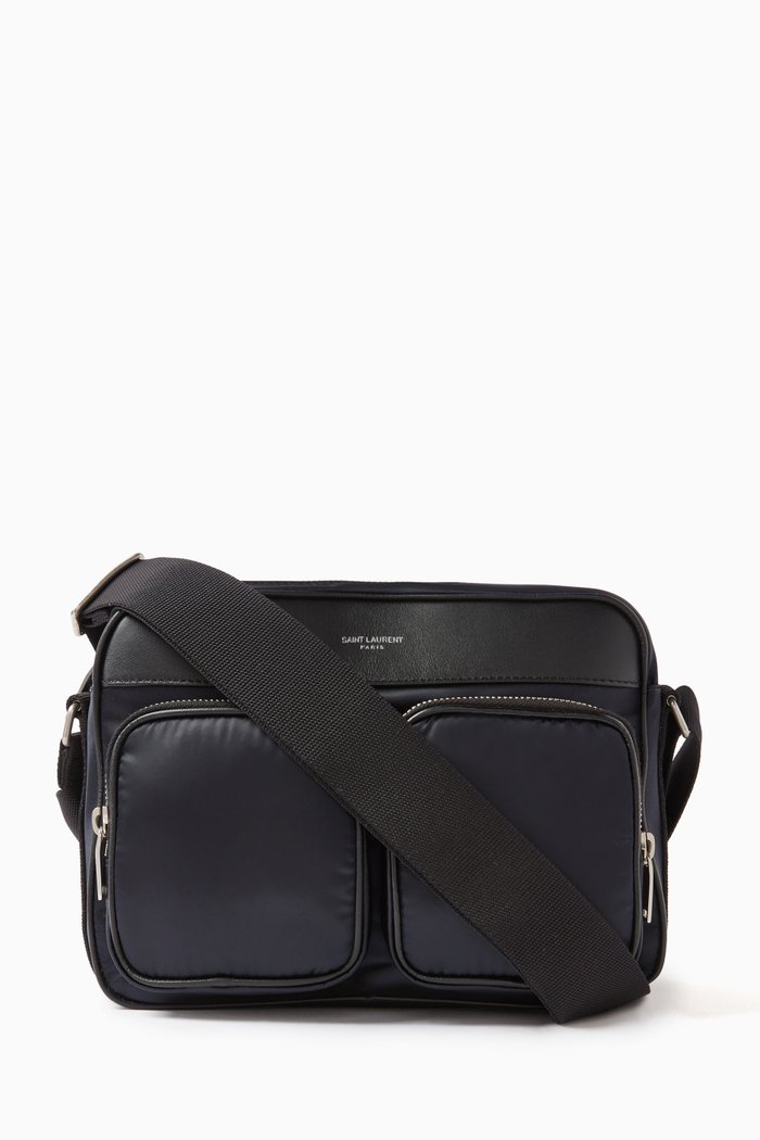 

City New Camera Bag in Econyl Regenerated Nylon, Blue