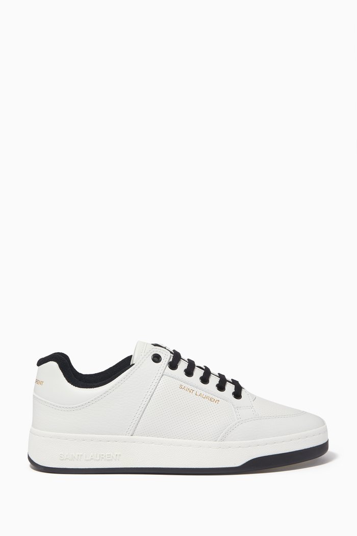 

SL/61 Low-Top Sneakers in Leather, White