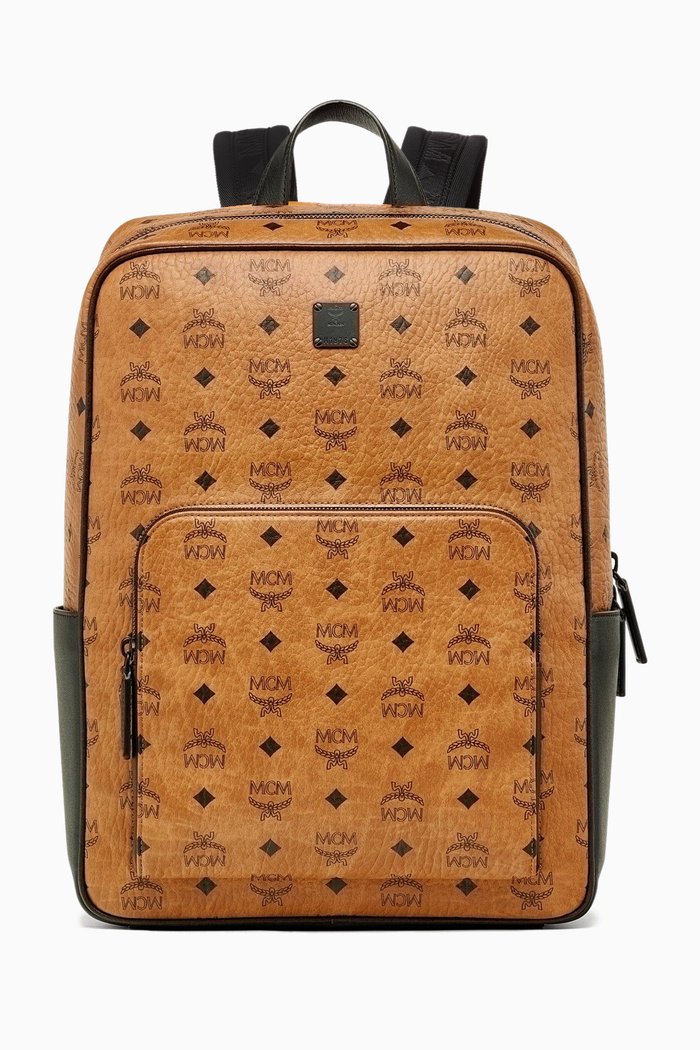 

Aren VI Medium Backpack in Visetos, Brown