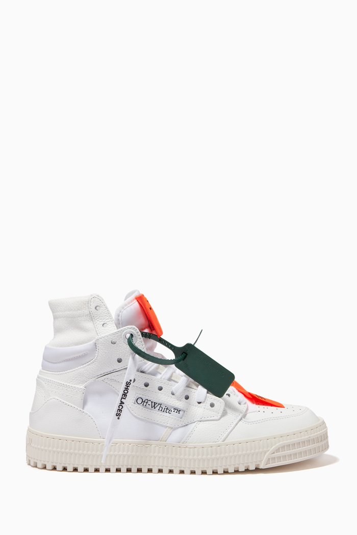 

Off Court 3.0 Sneakers in Calf Leather, White