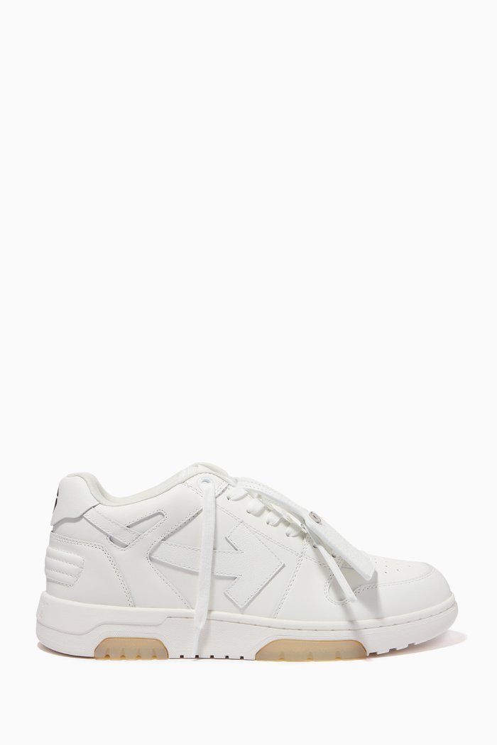 

Out of Office Low-top Sneakers in Calf Leather, White