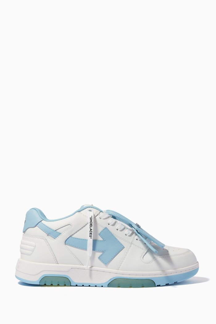 

Out of Office Low-top Sneakers in Calf Leather, Blue