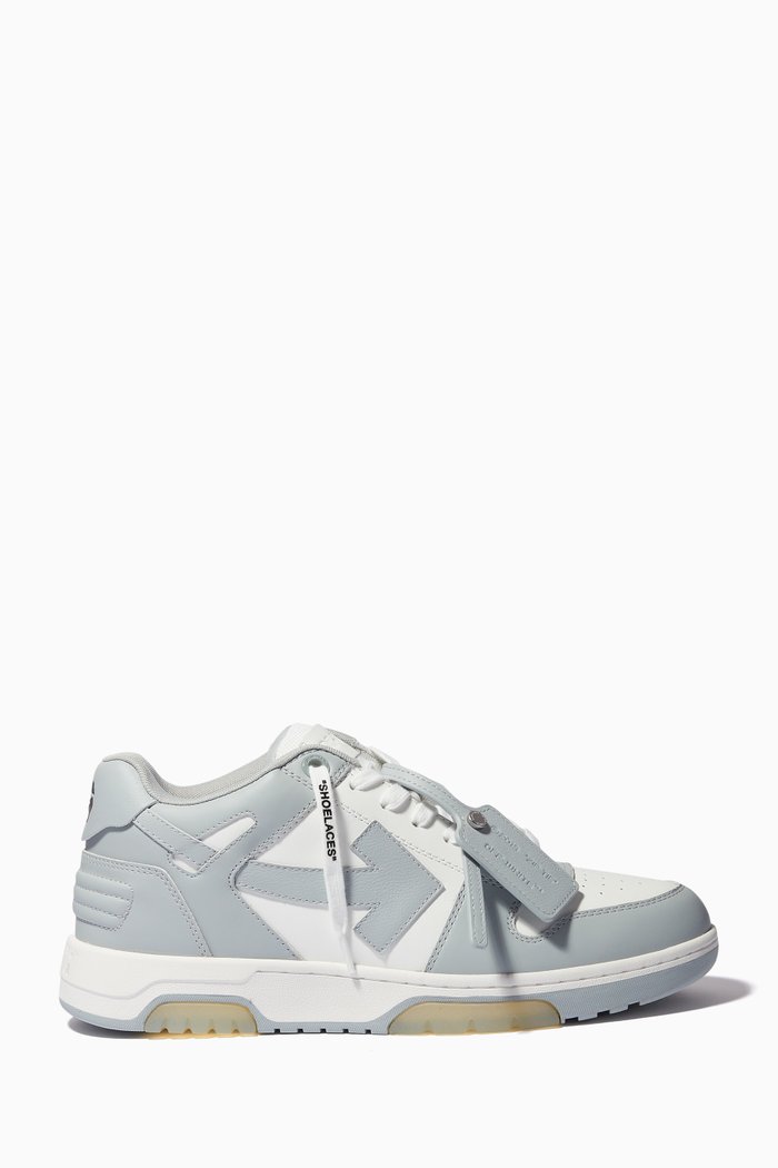 

Out of Office Low-top Sneakers in Calf Leather, Grey