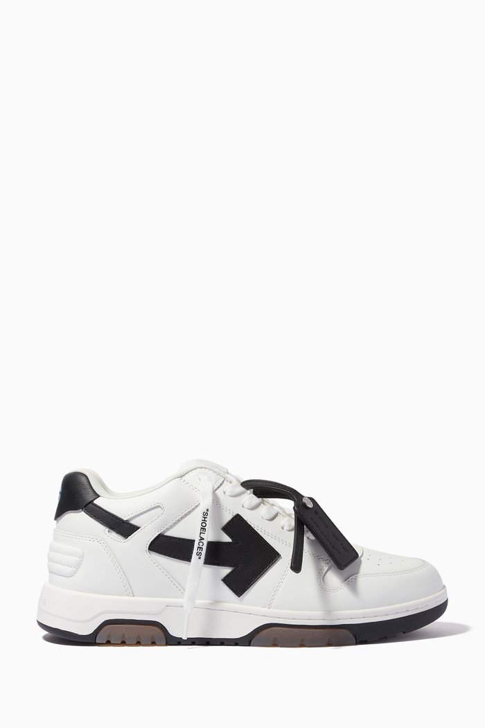 

Out of Office Low-top Sneakers in Calf Leather, White