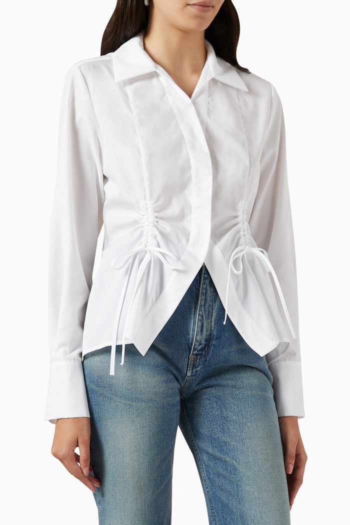 

Sacrifice Shirt in Cotton, White
