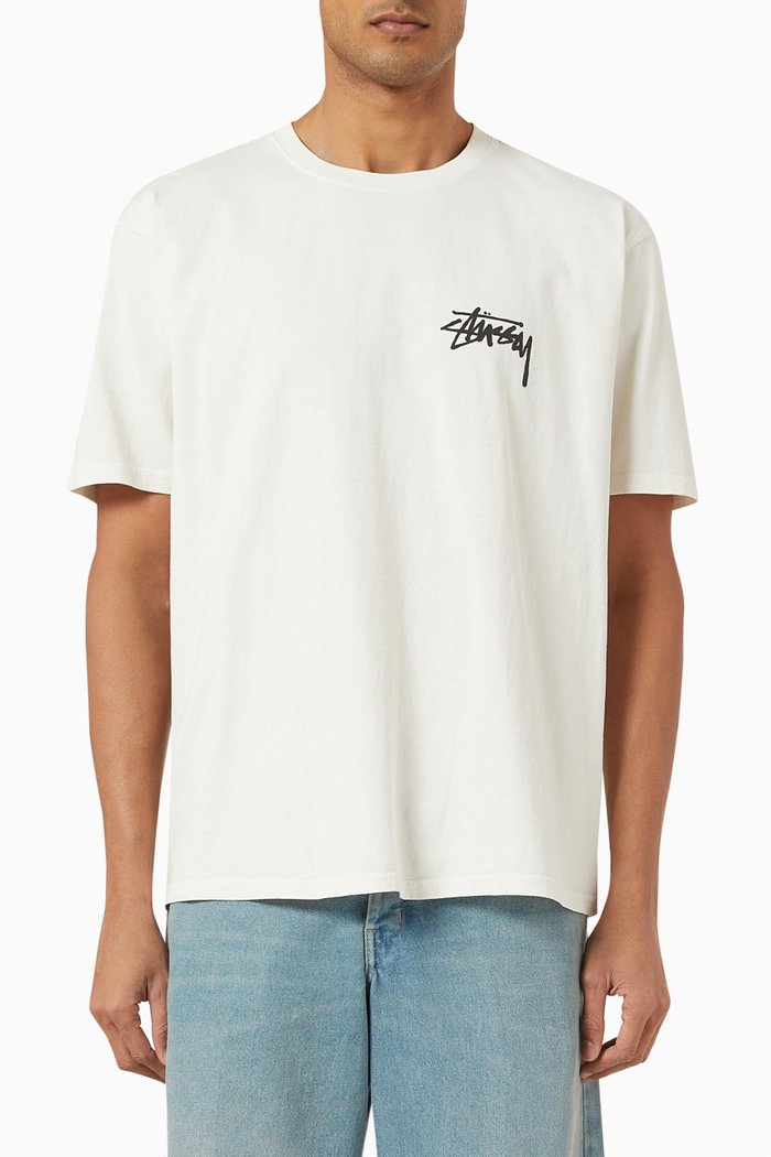 

Read Em' N' Weep T-shirt in Cotton Jersey, White