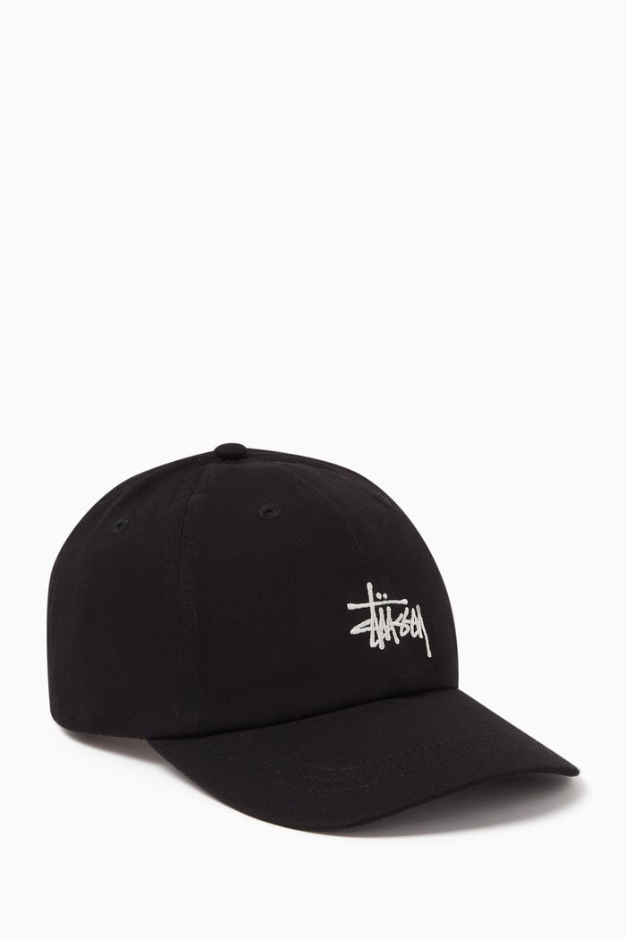 

Stock Low Pro Cap in Cotton Twill, Black