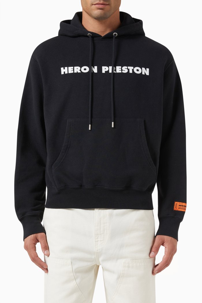 

This Is Not Hoodie in Organic Cotton, Black