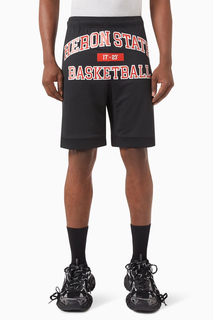 

Basketball Shorts in Nylon, Black