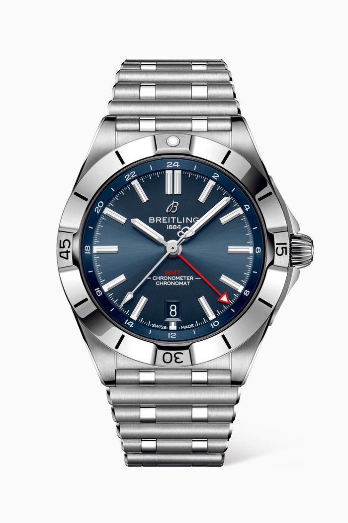 

Chronomat Automatic GMT 40 Stainless Steel Watch, 40mm, Blue