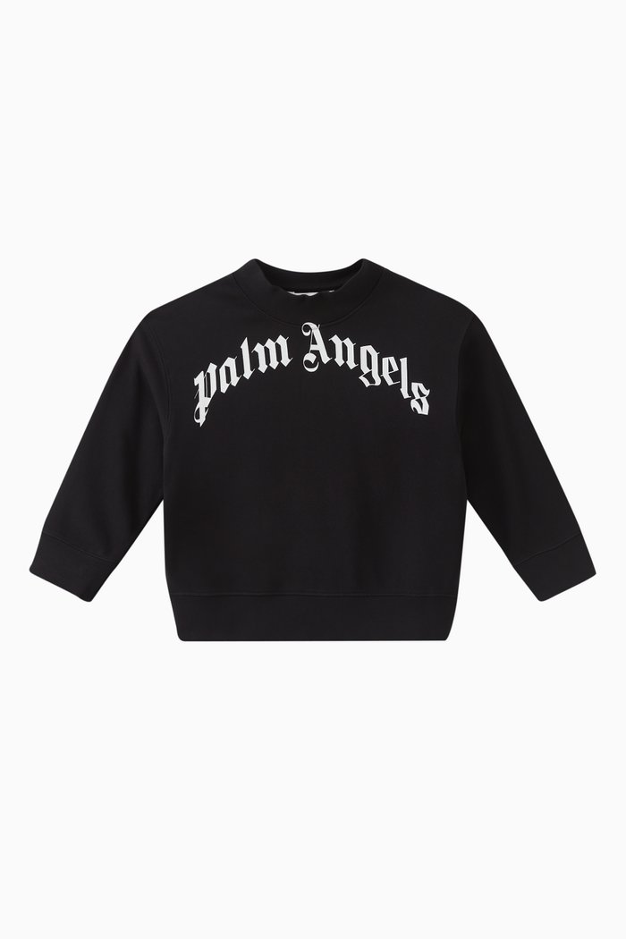 

Logo Sweatshirt in Cotton, Black