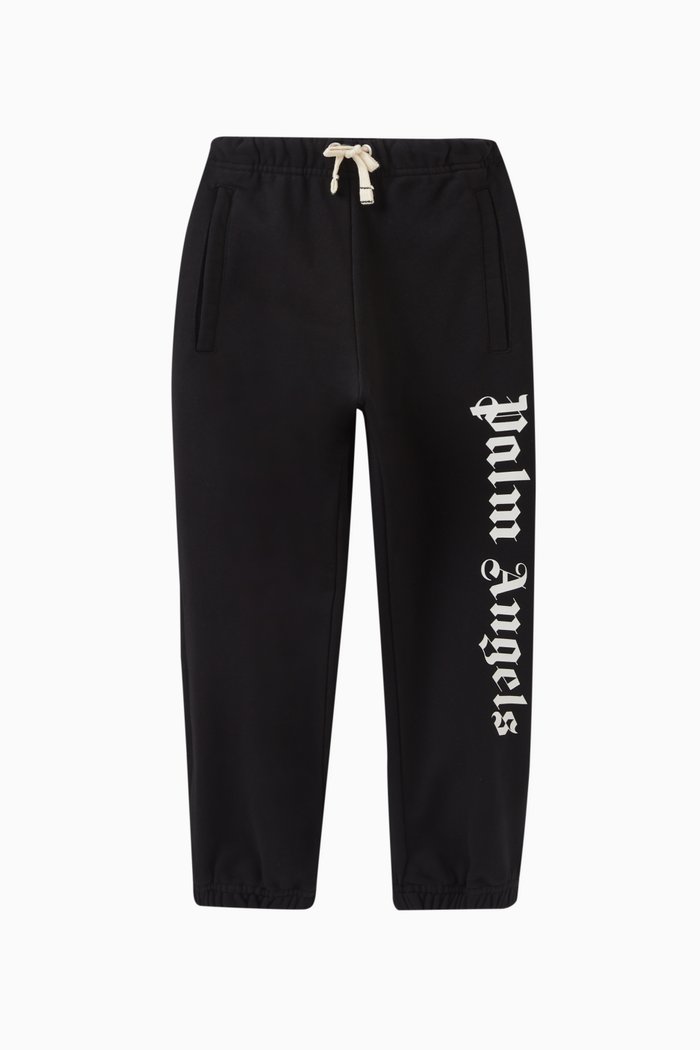 

Logo Sweatpants in Cotton, Black