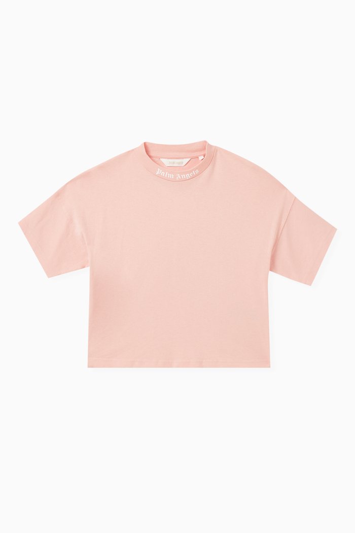 

Overlogo T-shirt in Cotton, Pink