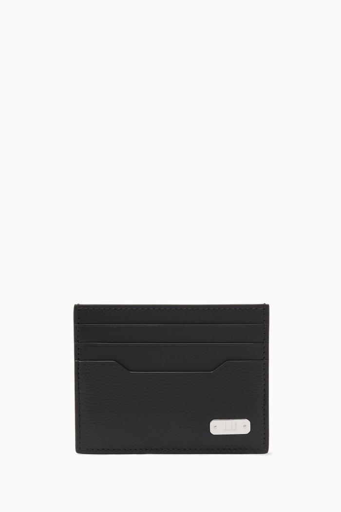 

1893 Harness Card Case in Leather, Black