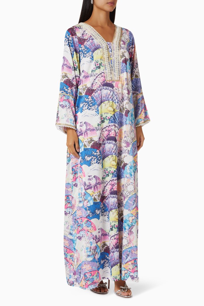

Tokyo Shade Pearl Kaftan, Blue