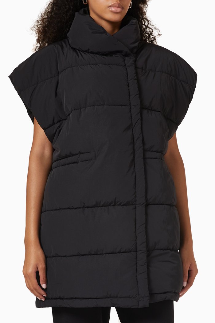 

Mia Vest in Nylon, Black
