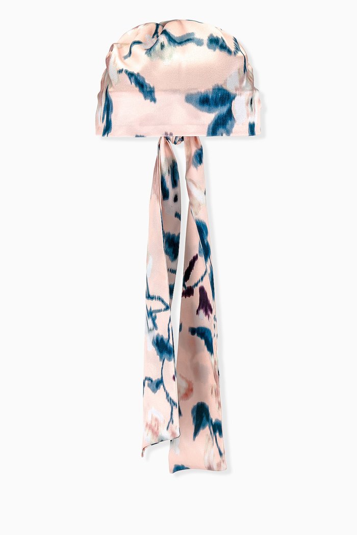 

Gigi Headscarf in Satin, Multicolour