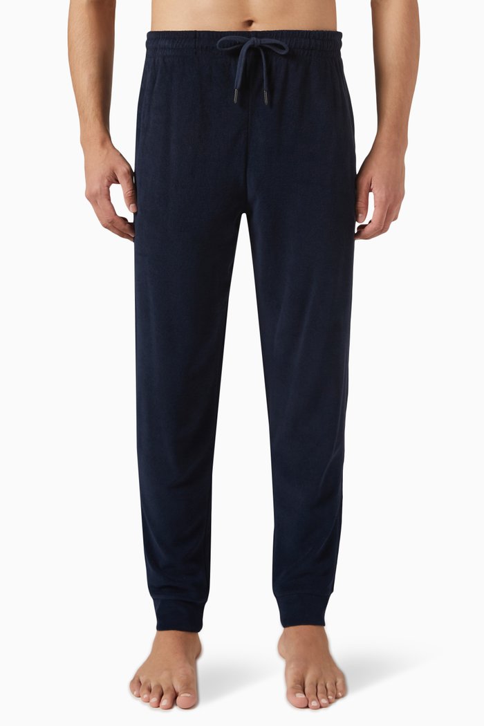 

Isaac 1 Sweatpants in Cotton Terry, Blue