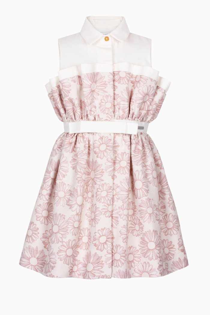 

Romana Dress in Cotton, Pink