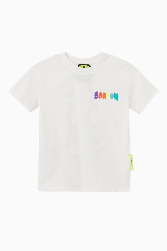 

Logo Graphic Print T-shirt in Cotton, Neutral