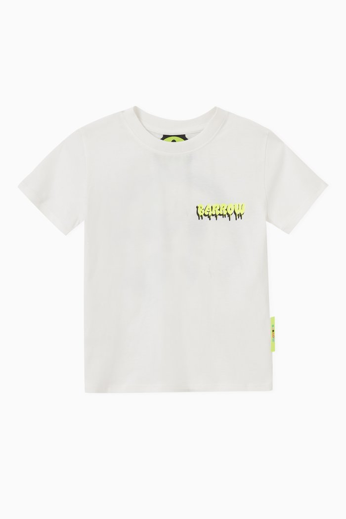 

Logo Graphic Print T-shirt in Cotton, Neutral