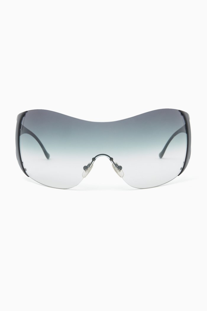 

Monogram Oversized Visor Sunglasses, Multicolour