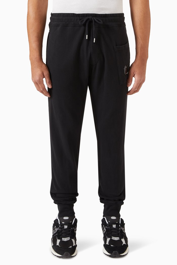 

Auxiliary Sweatpants in Cotton Fleece, Black